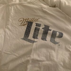 urban outfitters miller lite t-shirt